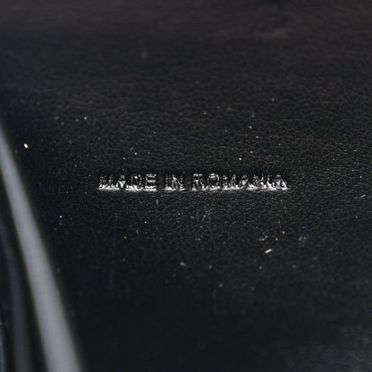 Givenchy Calfskin Logo Star Embossed Zip Around Wallet Black 7 of 19