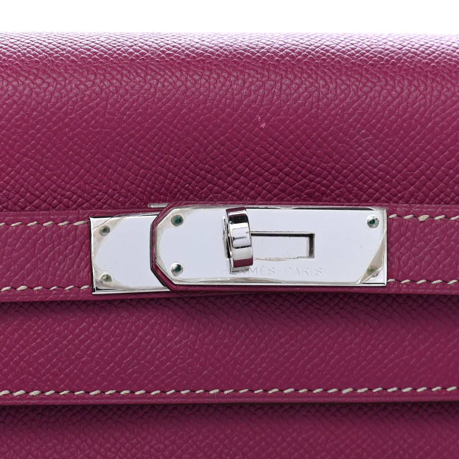 Hermes Epsom Candy Kelly Retourne 32 Tosca Rose Tyrien 25 of 25