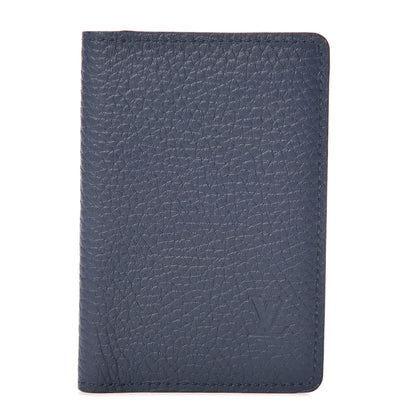 Louis Vuitton Taurillon Pocket Organizer Navy 1 of 7