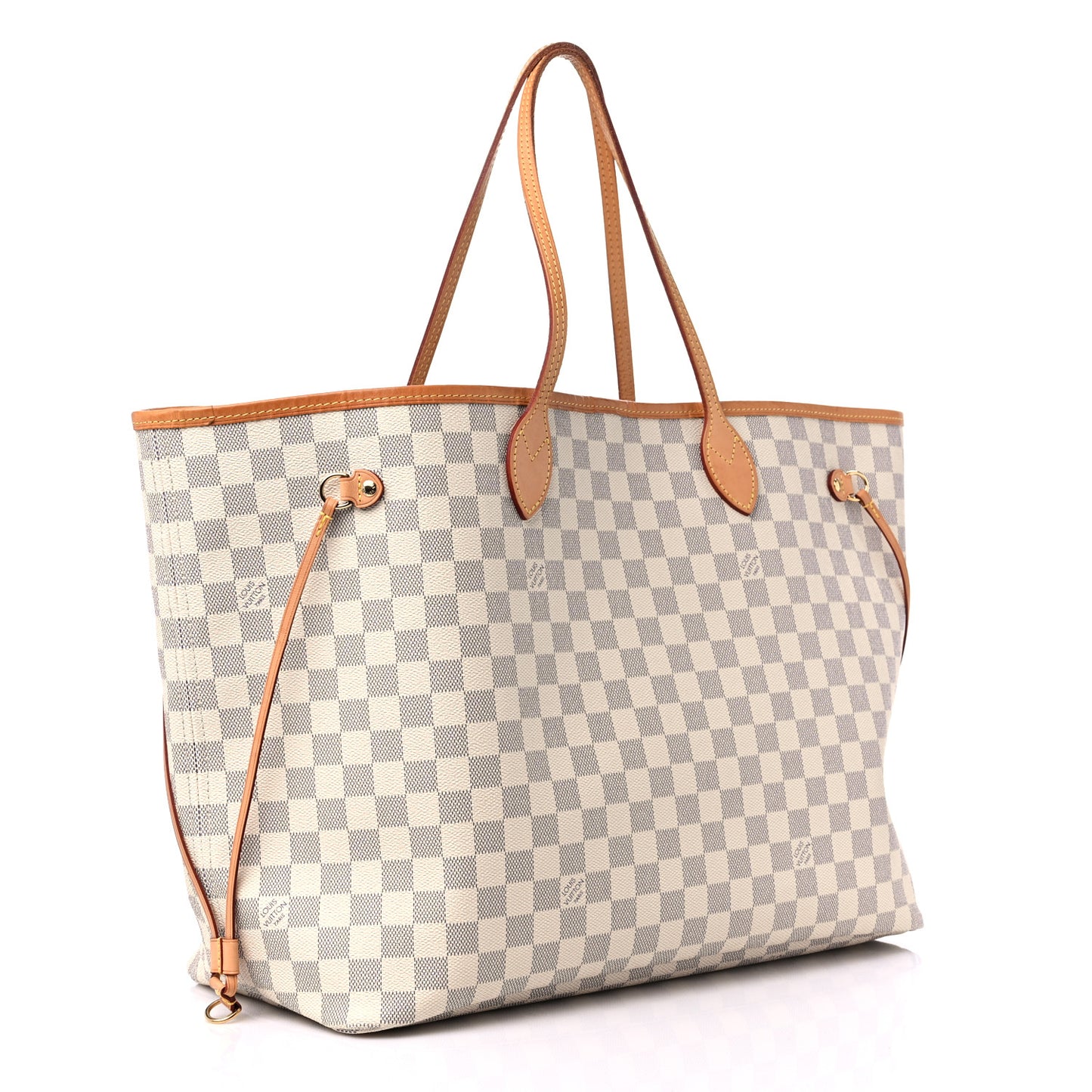 Damier Azur Neo Neverfull GM Rose Ballerine