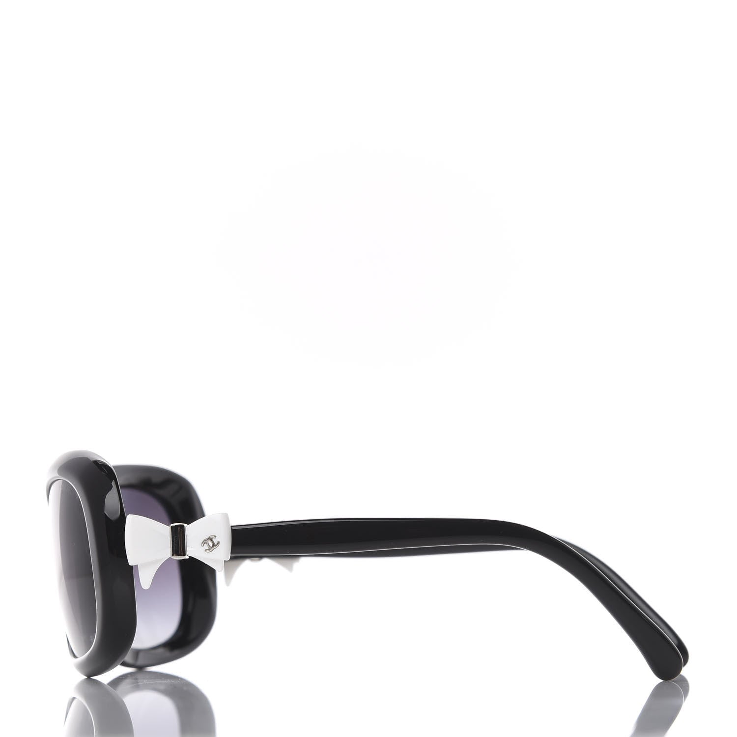Chanel CC Bow Sunglasses 5170 Black 3 of 6