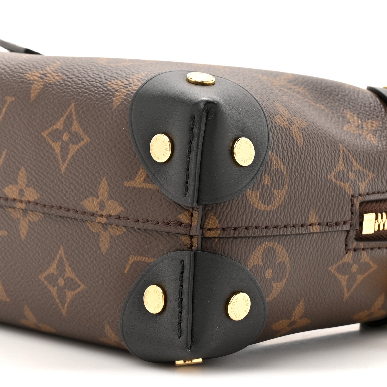 Louis Vuitton Monogram Petite Malle Souple Black 8 of 9