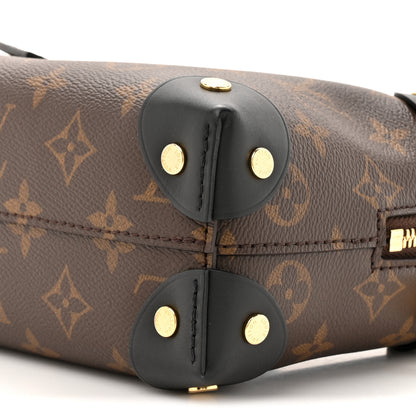 Louis Vuitton Monogram Petite Malle Souple Black 8 of 9