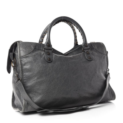 Balenciaga Agneau Classic Hardware City Gris Tarmac 3 of 11