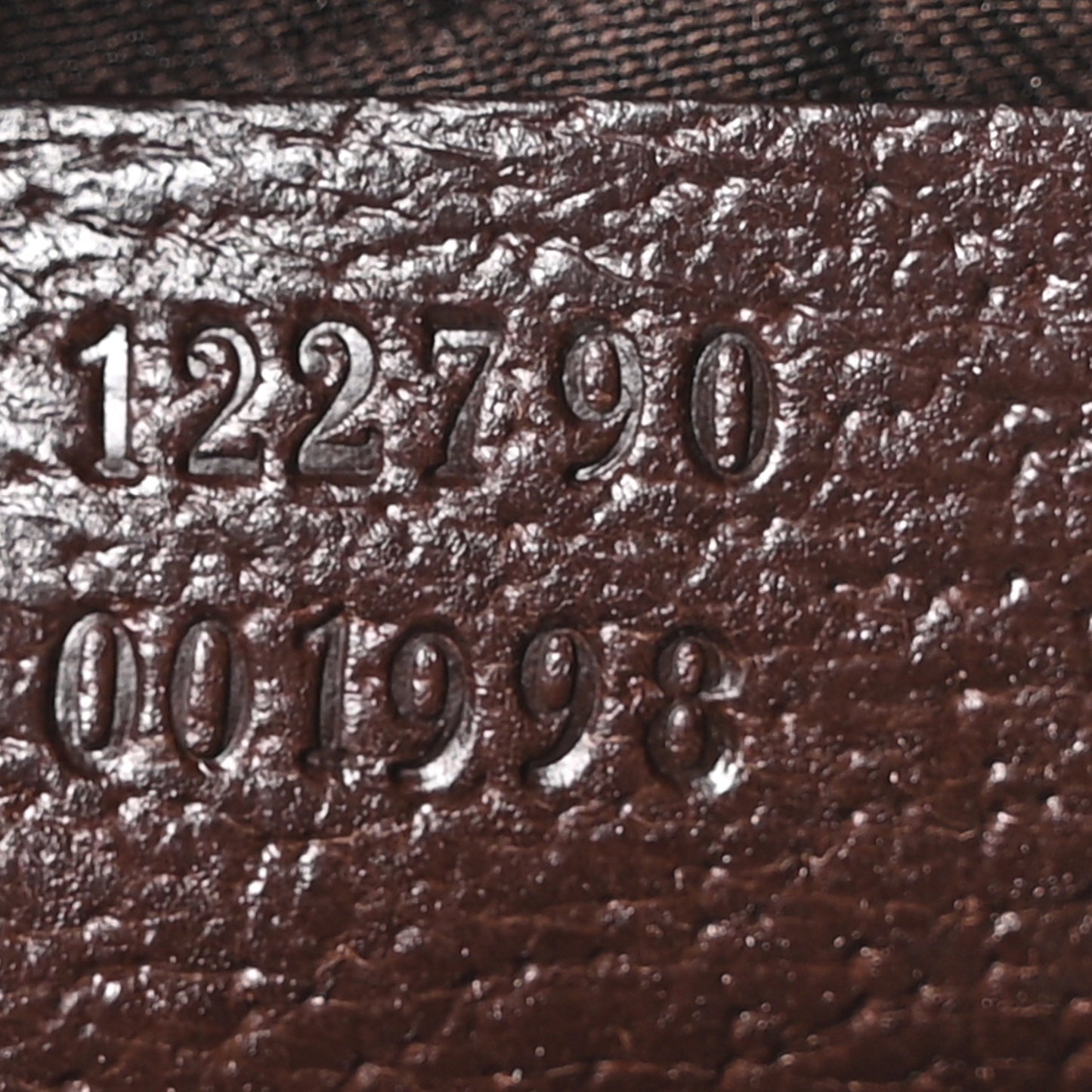 Monogram Web Medium Half Moon Hobo Dark Brown