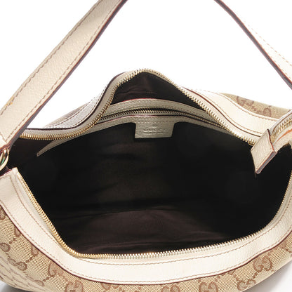 Gucci Monogram Medium Charmy Hobo Off White 7 of 7