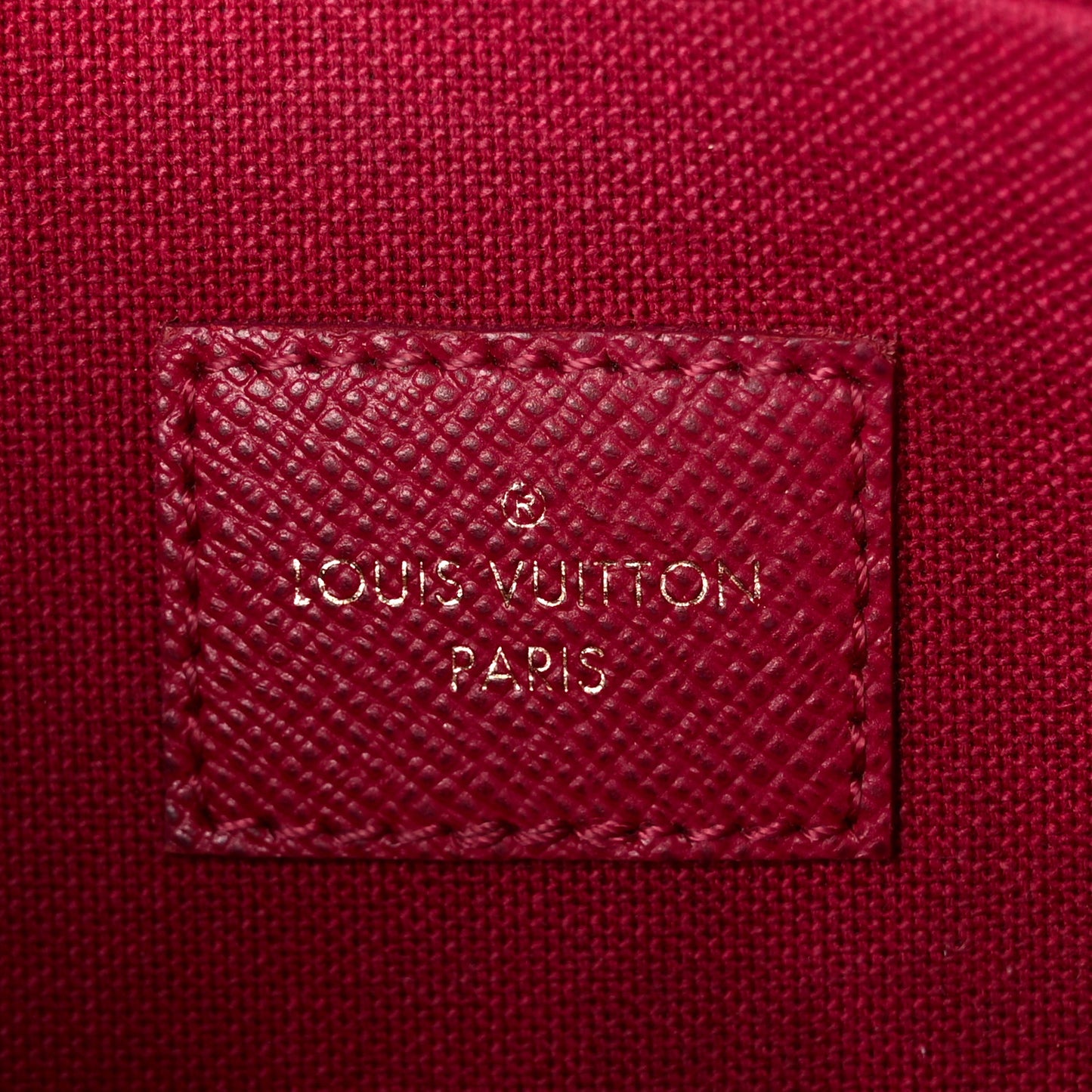 Monogram Pochette Felicie Chain Wallet Fuchsia