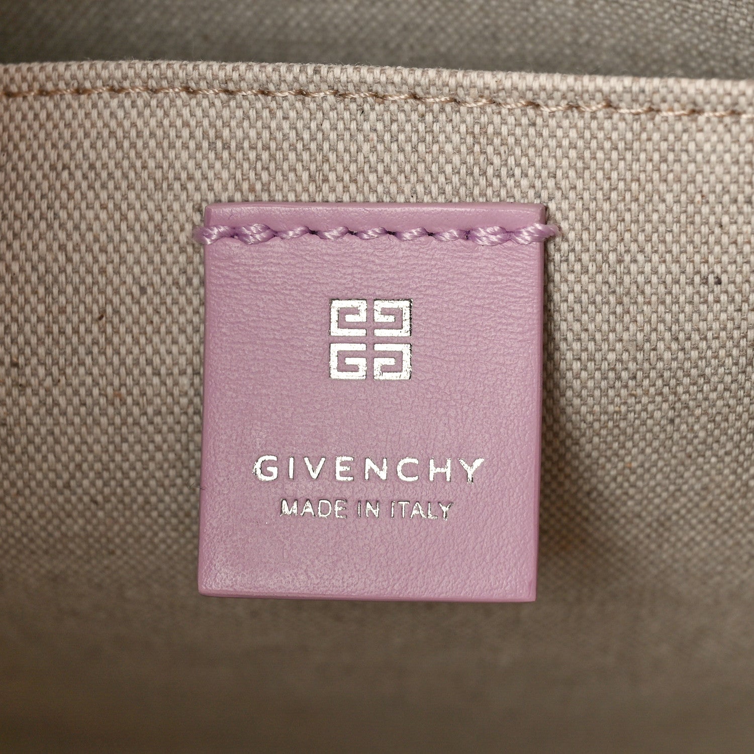 Givenchy Canvas Embroidered Medium G-Tote Old Pink 5 of 7
