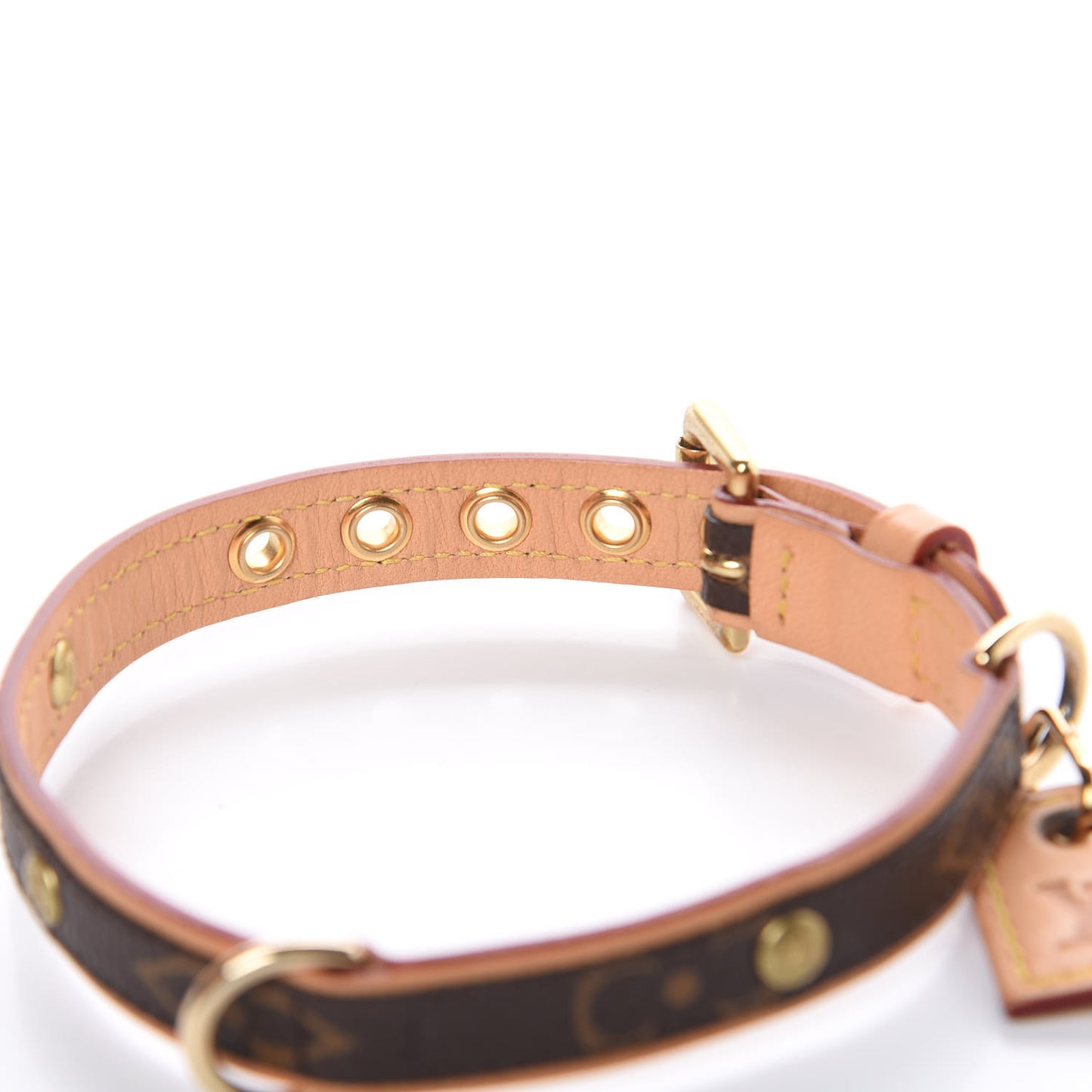 Monogram Baxter Dog Collar PM