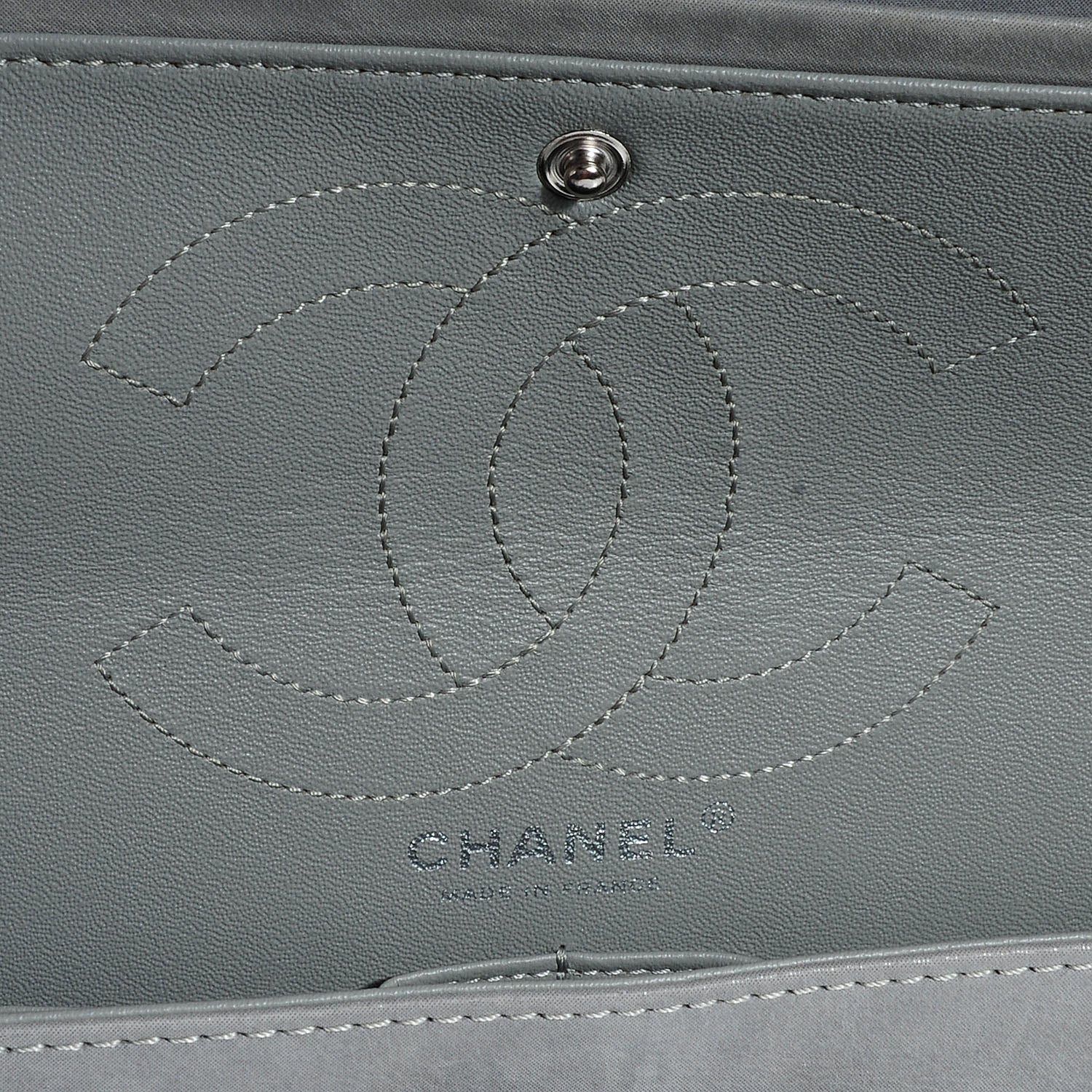 Chanel Caviar Washed Lambskin 2.55 Reissue 226 Flap Brown Grey 7 of 9