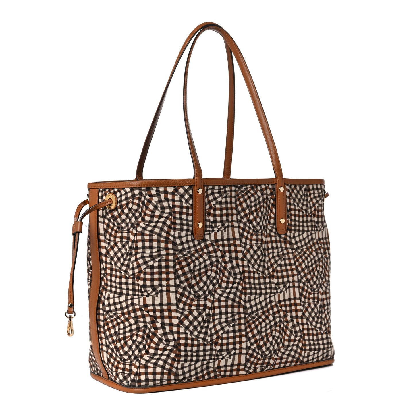 Visetos Medium Liz Reversible Shopper Tote Cognac