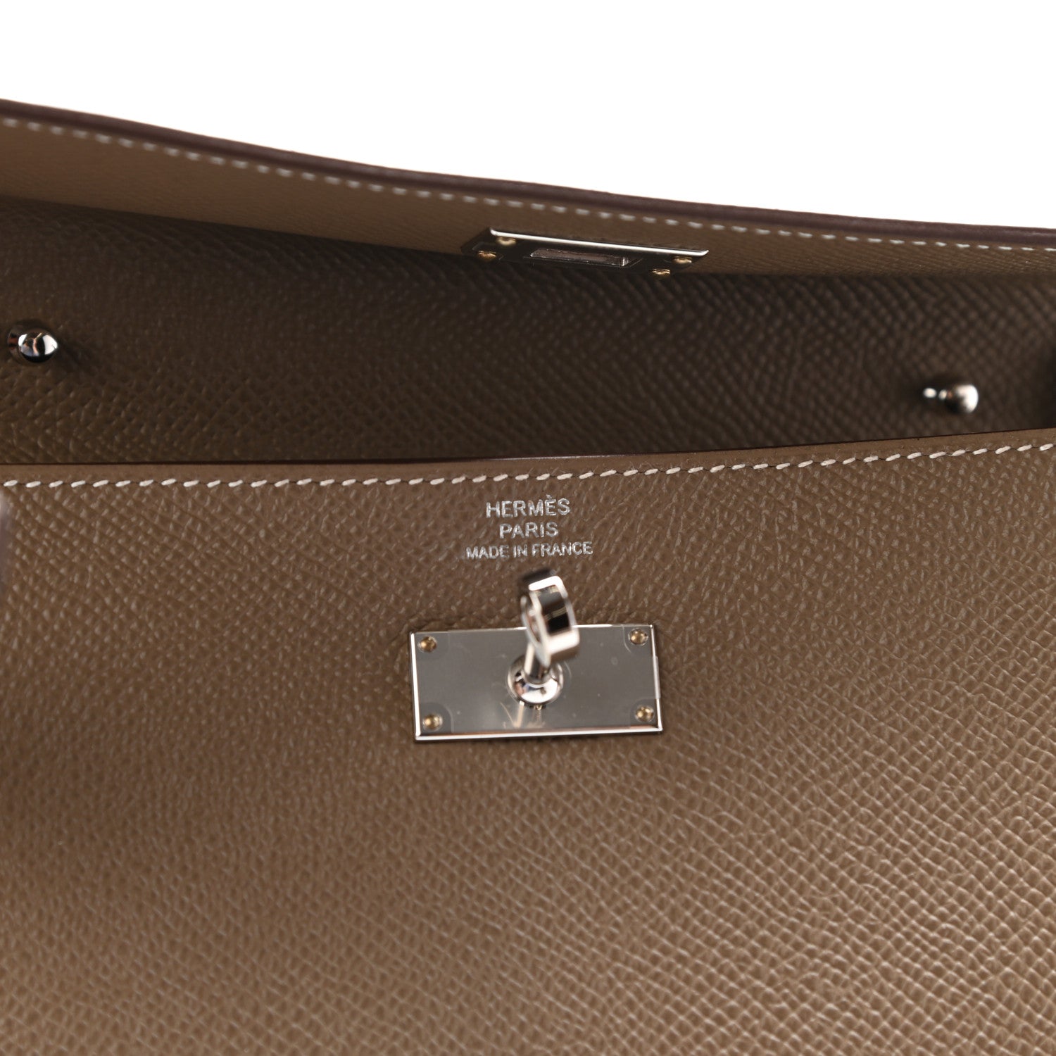 Hermes Epsom Kelly Wallet To Go Etoupe 6 of 7
