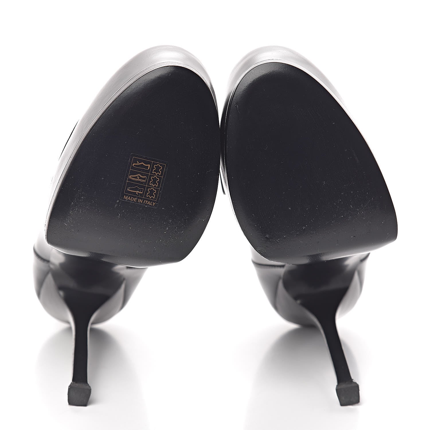 Saint Laurent Loafer-Style Tribtoo 140 Pumps 39.5 Dark Blue 7 of 9