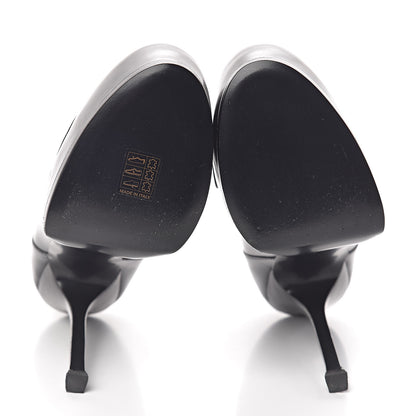 Saint Laurent Loafer-Style Tribtoo 140 Pumps 39.5 Dark Blue 7 of 9