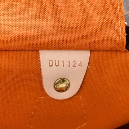 Louis Vuitton Monogram My LV Heritage Speedy 40 Orange Navy 13 of 19