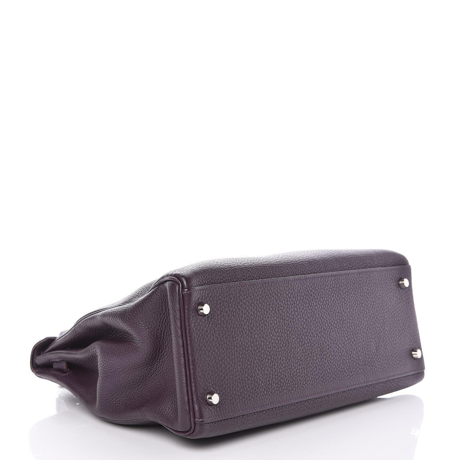 Hermes Togo Kelly Retourne 35 Raisin 6 of 51