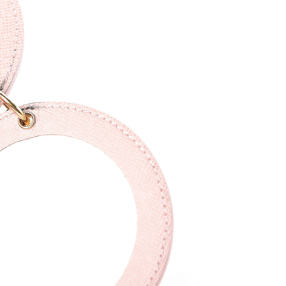 Louis Vuitton Monogram LV Mirror Bag Charm Key Holder Rose Ballerine 4 of 8