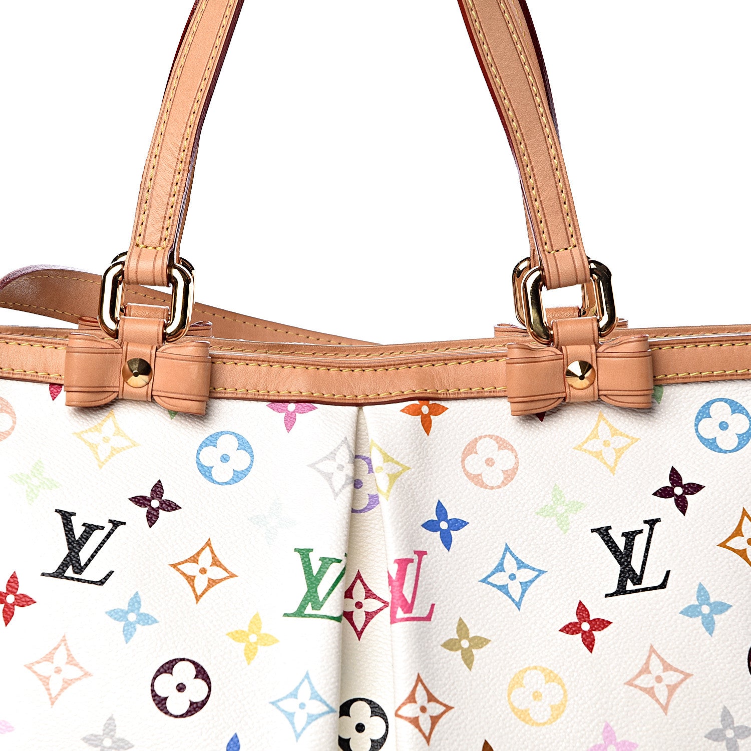 Louis Vuitton Monogram Multicolor Sharleen GM White 9 of 11