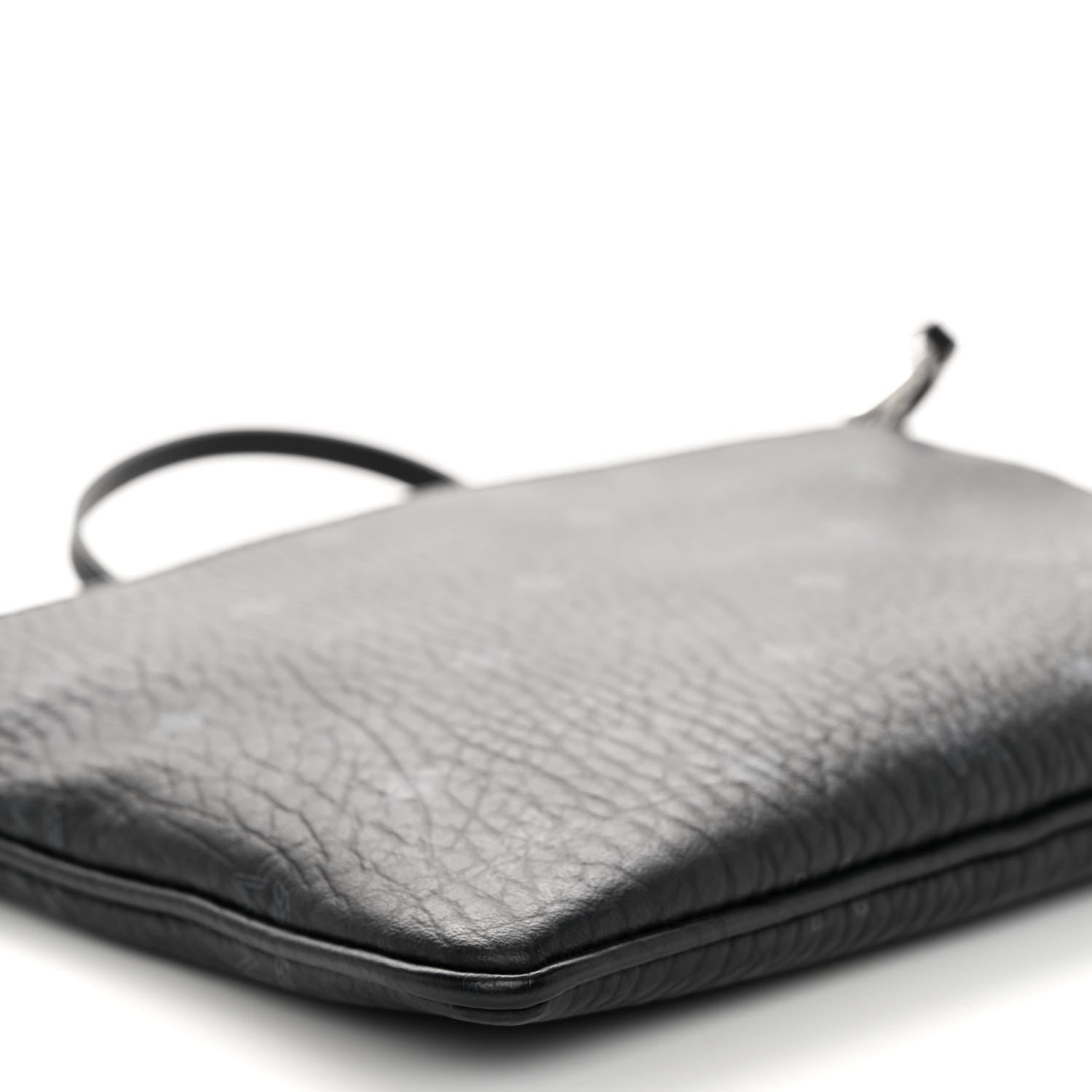 MCM Visetos Medium Crossbody Pouch Black 8 of 9