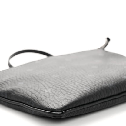 MCM Visetos Medium Crossbody Pouch Black 8 of 9