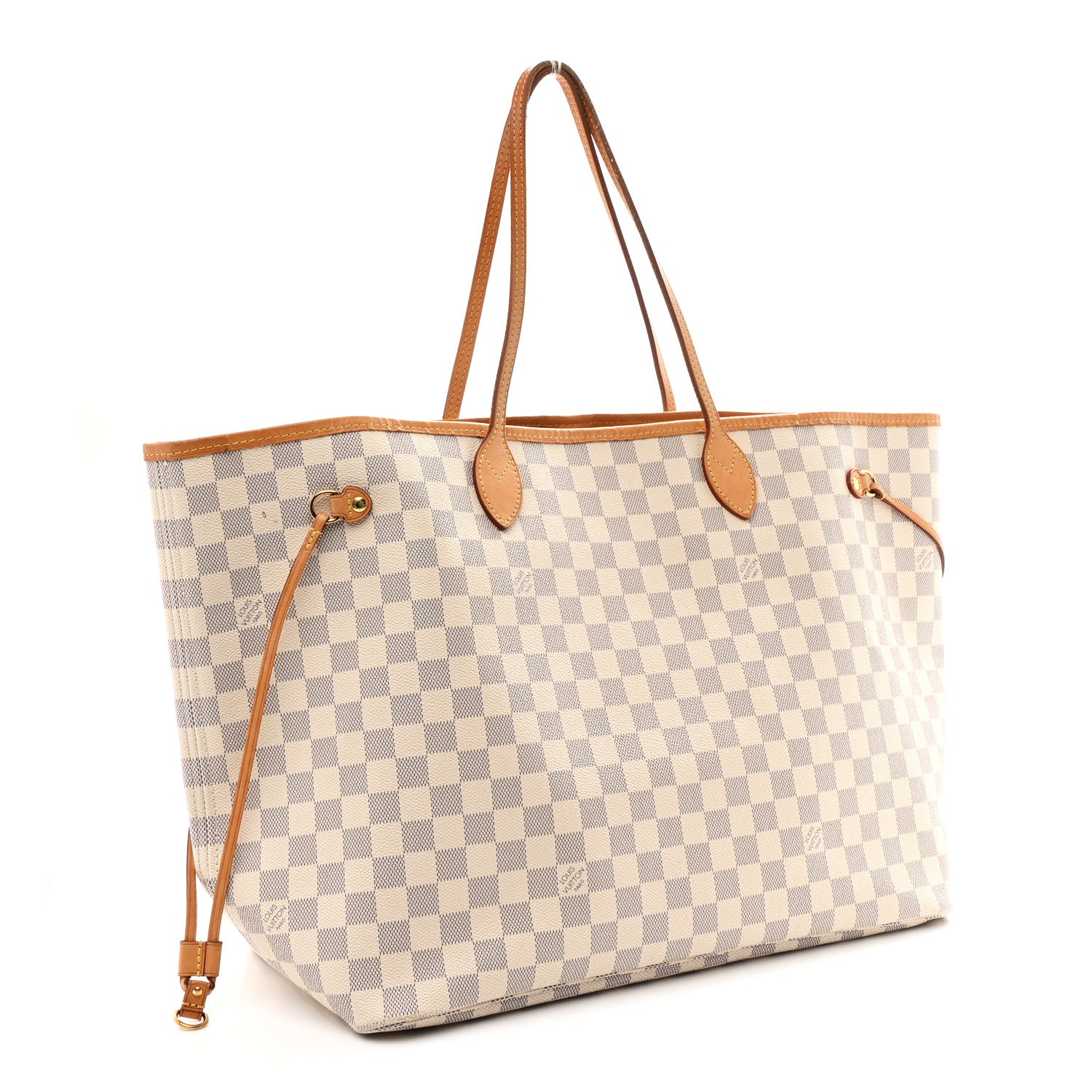 Louis Vuitton Damier Azur Neo Neverfull GM Rose Ballerine 2 of 9