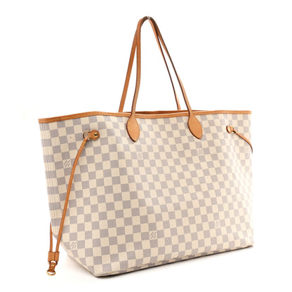 Louis Vuitton Damier Azur Neo Neverfull GM Rose Ballerine 2 of 9