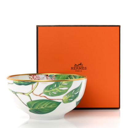 Hermes Porcelain Medium Passifolia Bowl 6 of 6