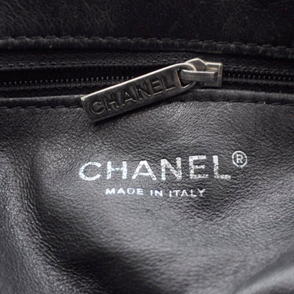 Chanel Leather Modern Chain Tote Black 6 of 8