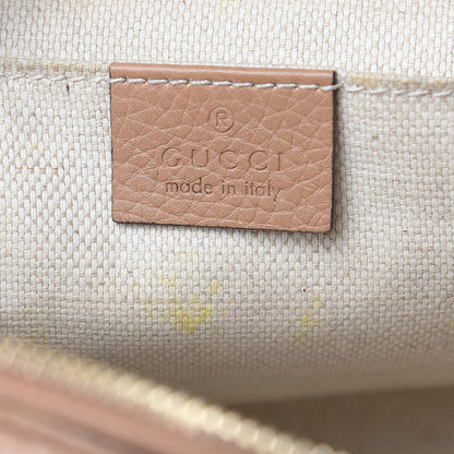 Gucci Pebbled Calfskin Small Soho Disco Bag Rose Beige 6 of 15