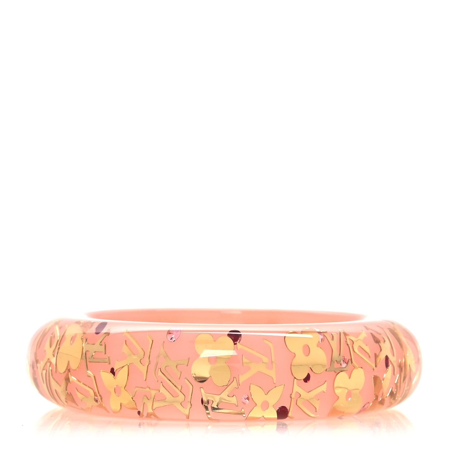 Resin Swarovski Medium Inclusion Bracelet GM Rose