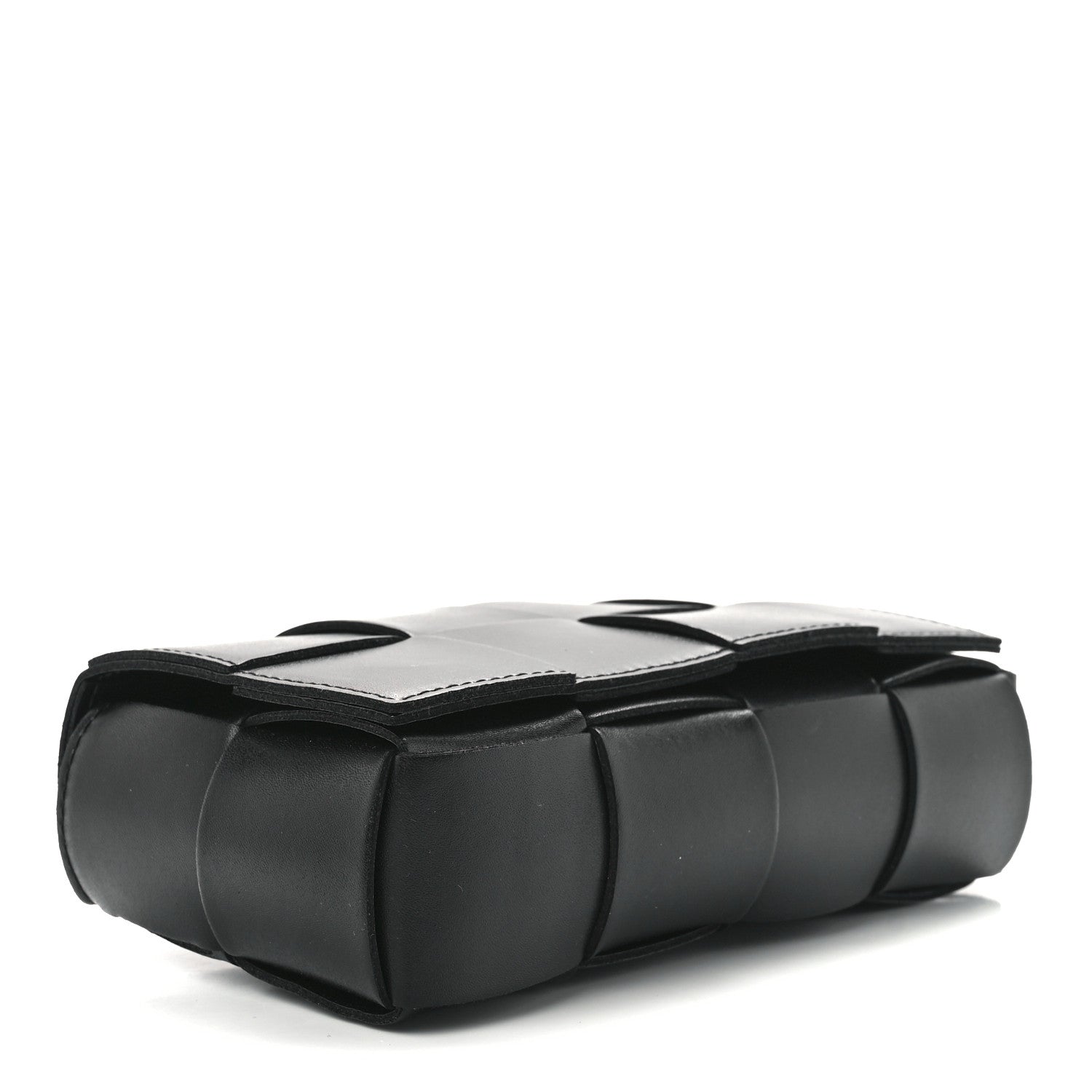 Bottega Veneta Nappa Maxi Intreccio The Belt Cassette Bag Black 4 of 9