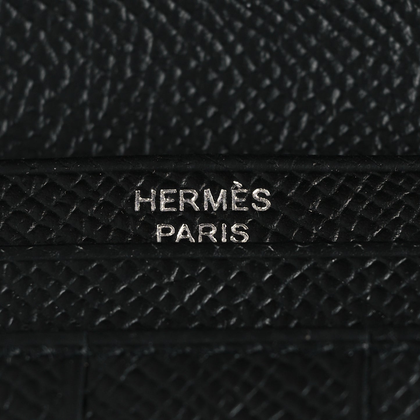 Epsom Monochrome Bearn Gusset Wallet Black