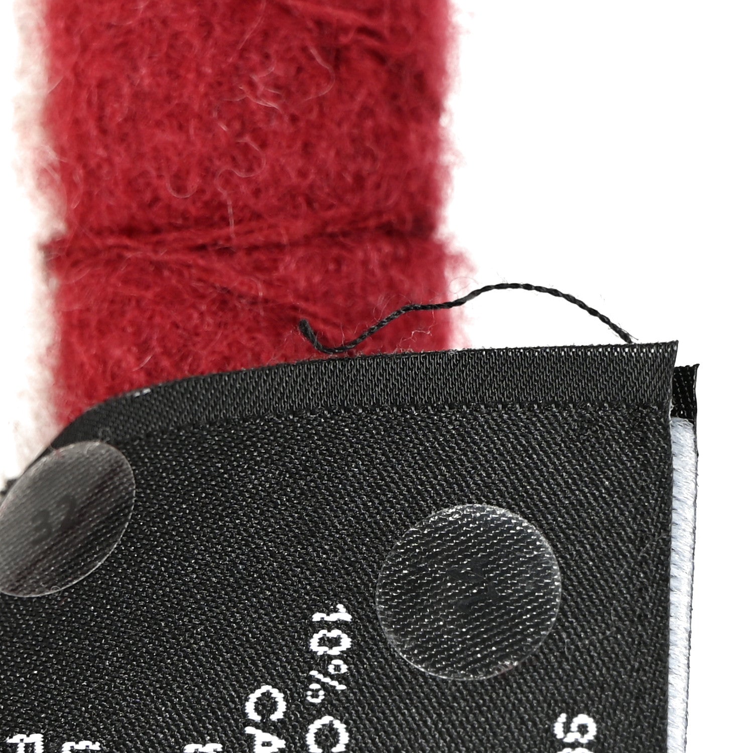 Hermes Wool Cashmere Avalon III Blanket Ecru Rouge H 4 of 4