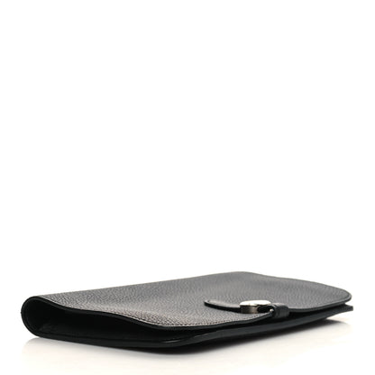 Hermes Togo Dogon Duo Wallet Black 4 of 8