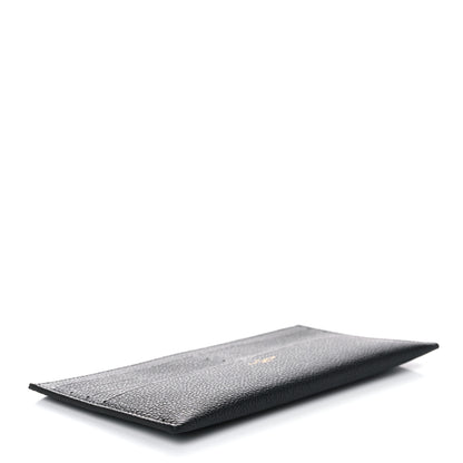 Louis Vuitton Calfskin Felicie Chain Wallet Card Holder Insert Black 4 of 6