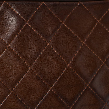 Chanel Lambskin Tassel Camera Case Brown 18 of 19