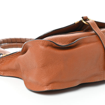 Chloe Calfskin Small Marcie Satchel Tan 7 of 8