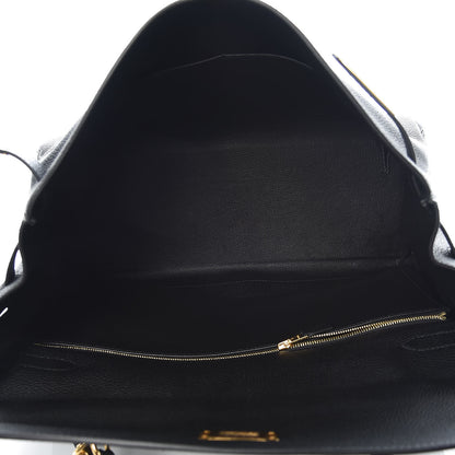 Hermes Togo Kelly Retourne 35 Black 9 of 36