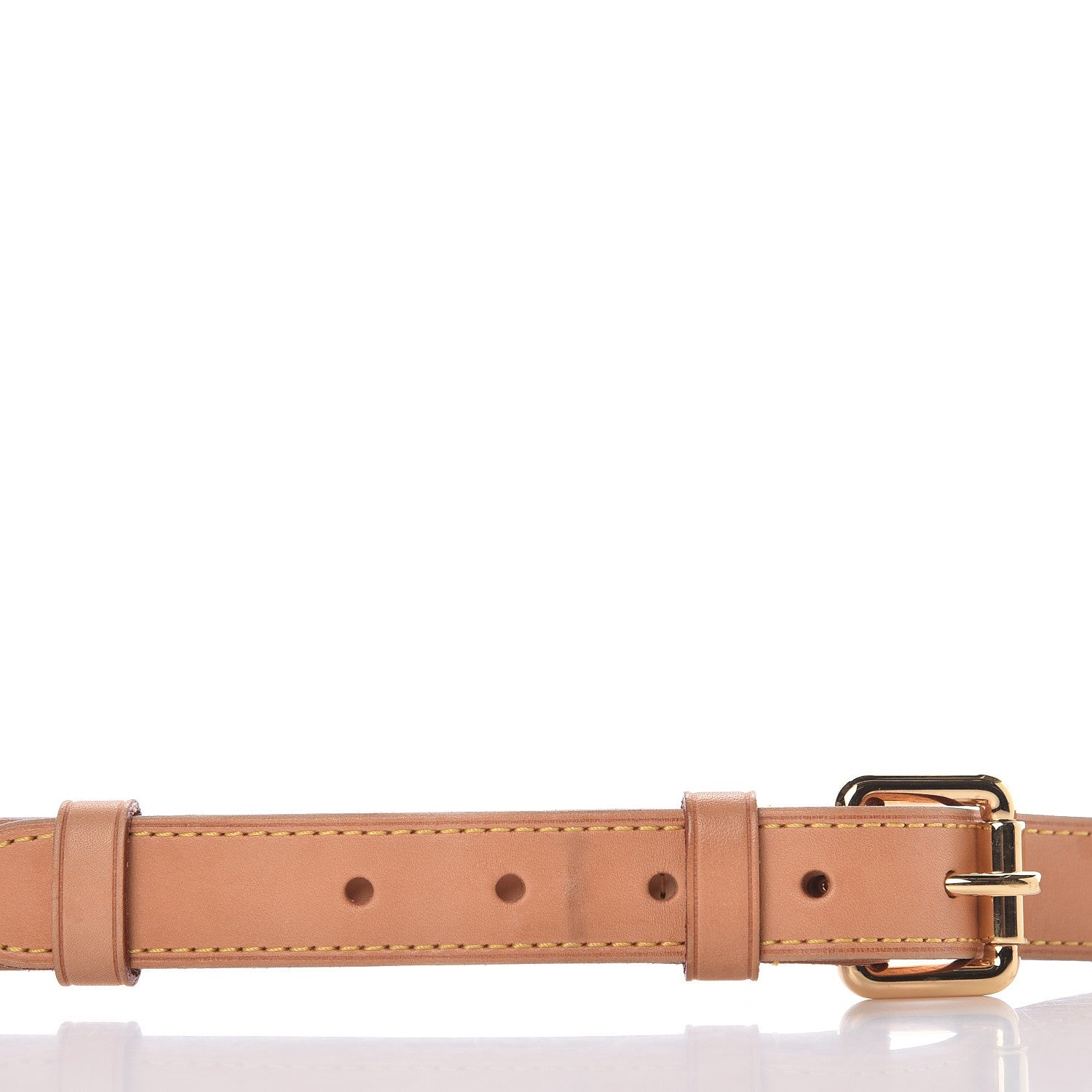 Louis Vuitton Vachetta 25mm Adjustable Shoulder Strap VVN 3 of 6
