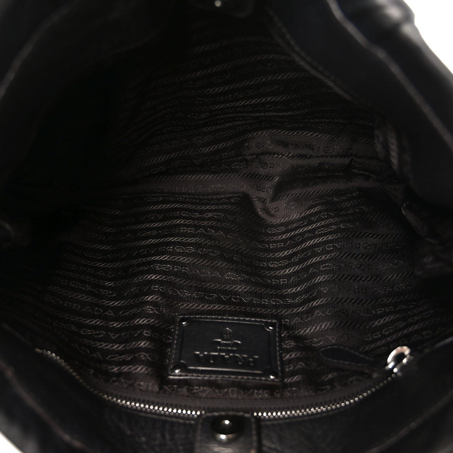 Royal Calf Pleated Hobo Grafite Mordore