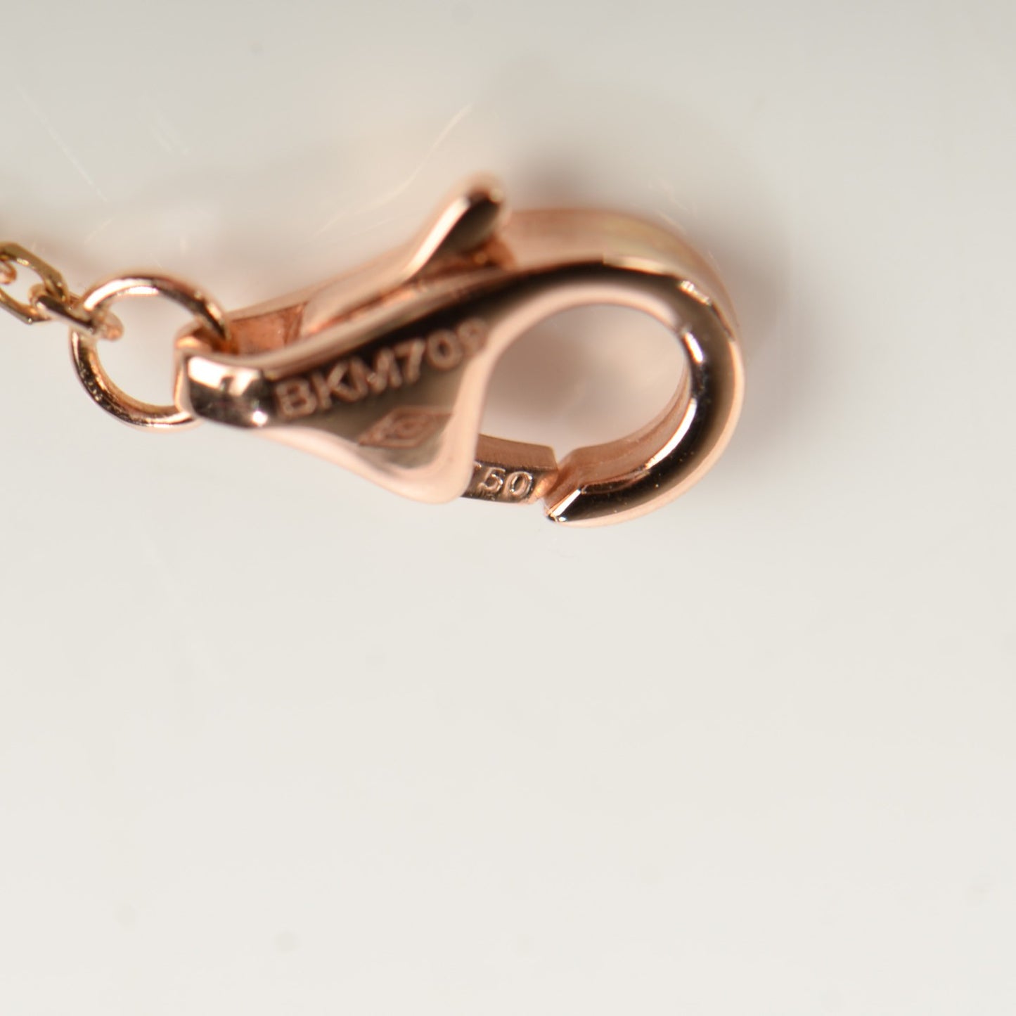 18K Pink Gold Diamond Pink Opal Amulette de Cartier Bracelet