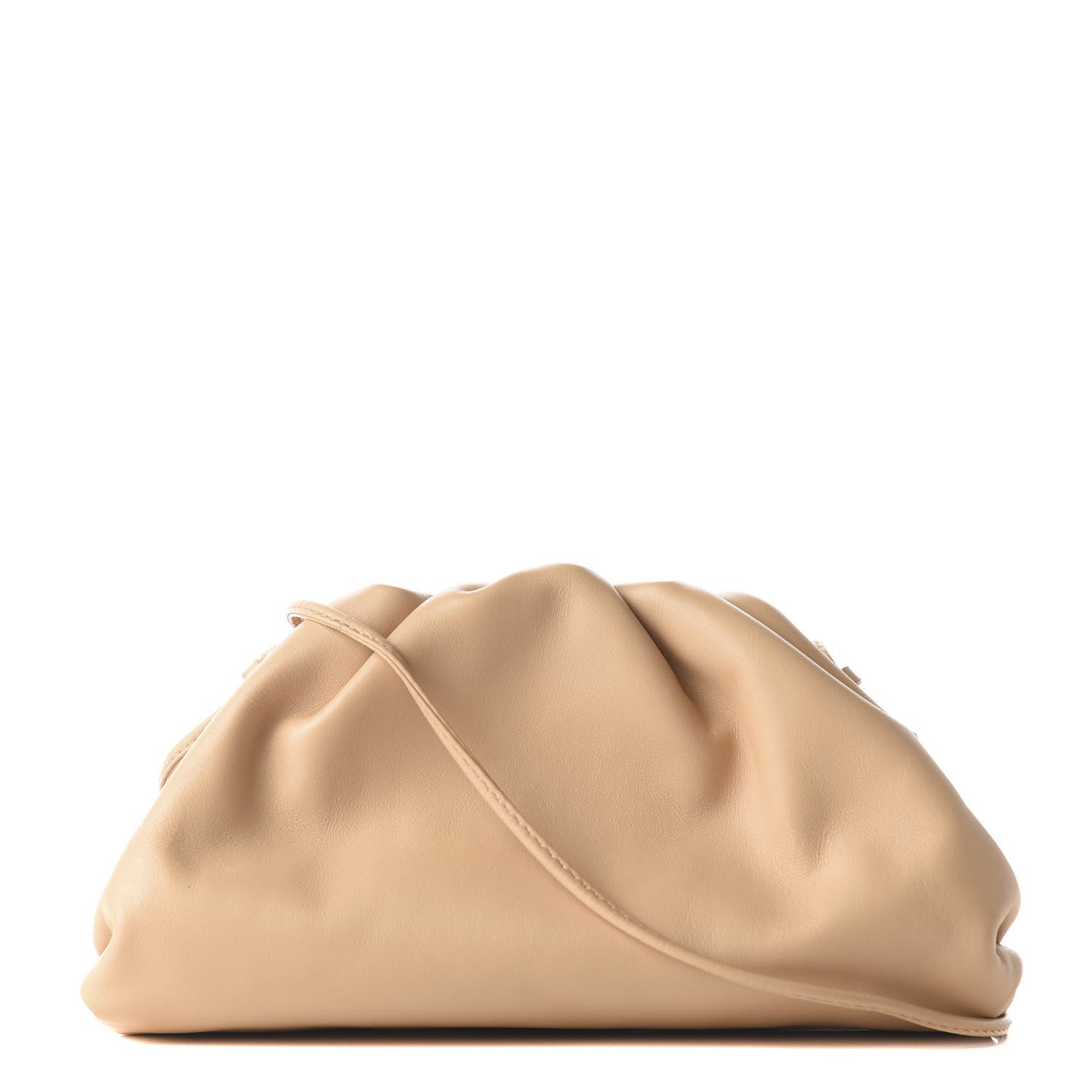 Butter Calfskin The Mini Pouch Almond