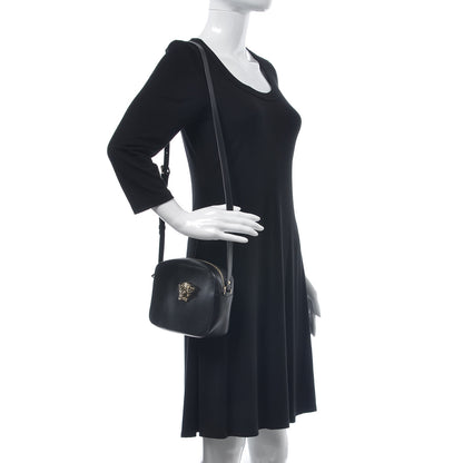 Versace Calfskin Palazzo Camera Bag Black 1 of 6