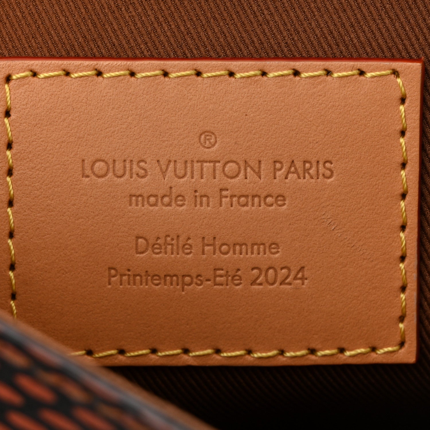 Louis Vuitton Damier Pop Nano Steamer Yellow 6 of 10