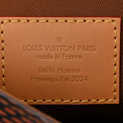 Louis Vuitton Damier Pop Nano Steamer Yellow 6 of 10