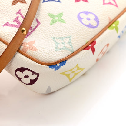Louis Vuitton Monogram Multicolor Pochette Accessories White 12 of 13