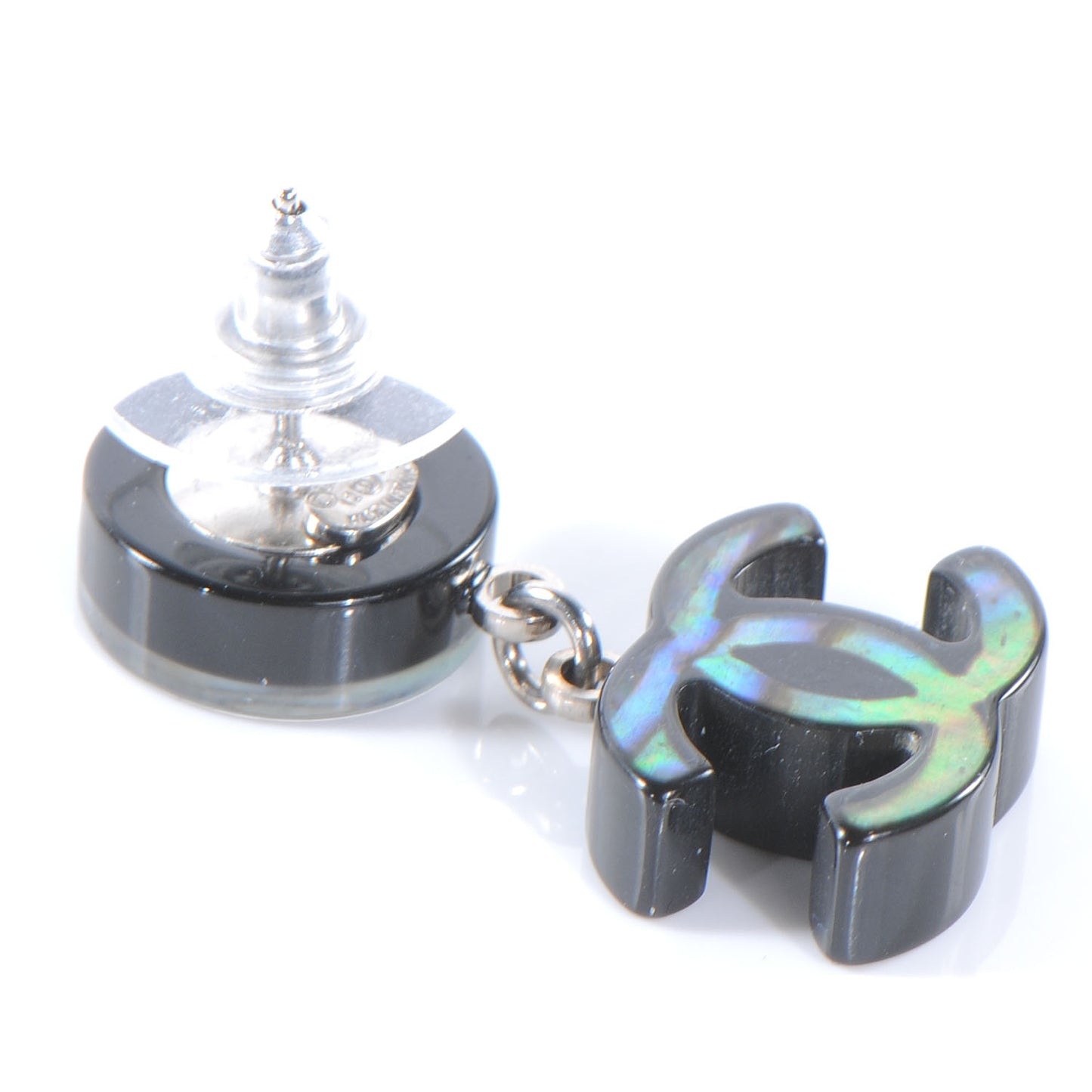 Abalone CC Dangle Earrings