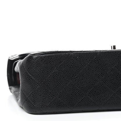 Chanel Caviar Quilted Jumbo Double Flap Black 6 of 10