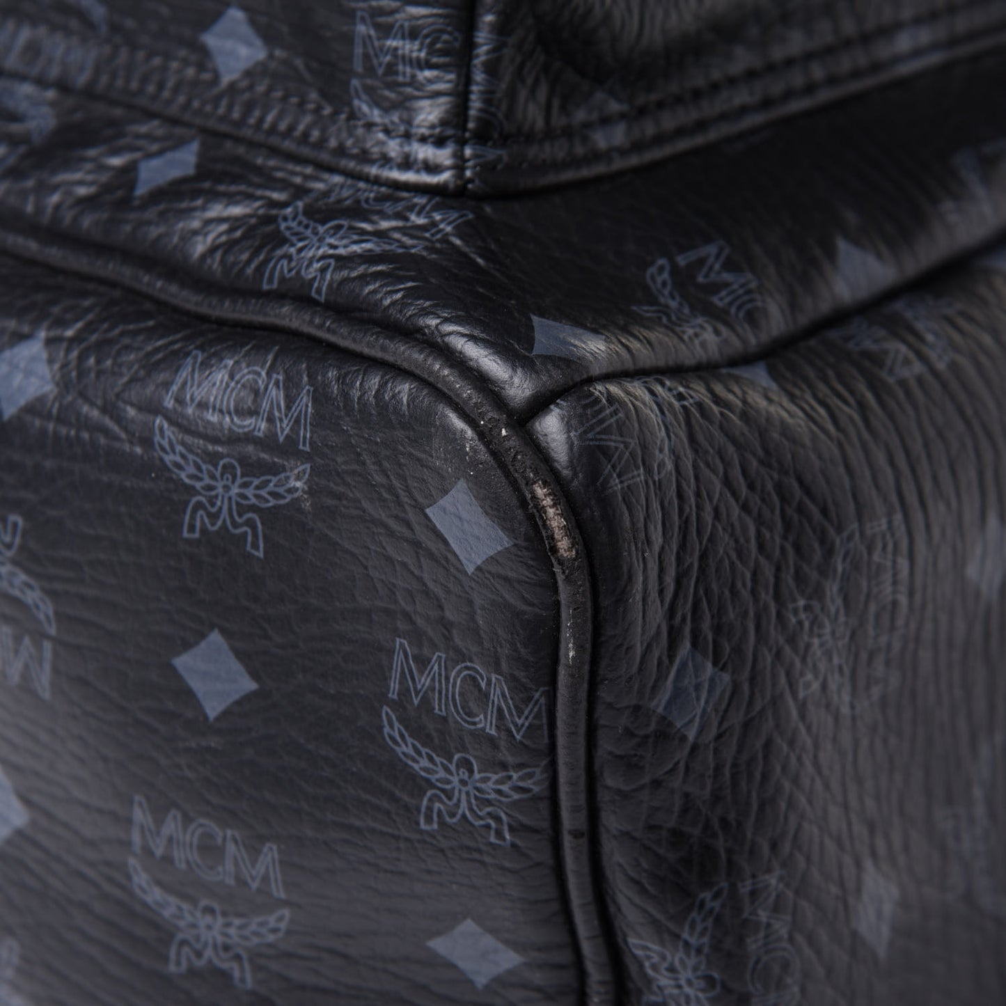 Visetos Medium Side Studs Stark Backpack Black