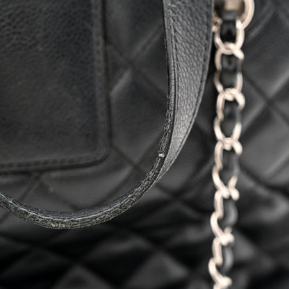 Chanel Caviar Quilted Large CC Box Shopping Tote Black 12 of 24